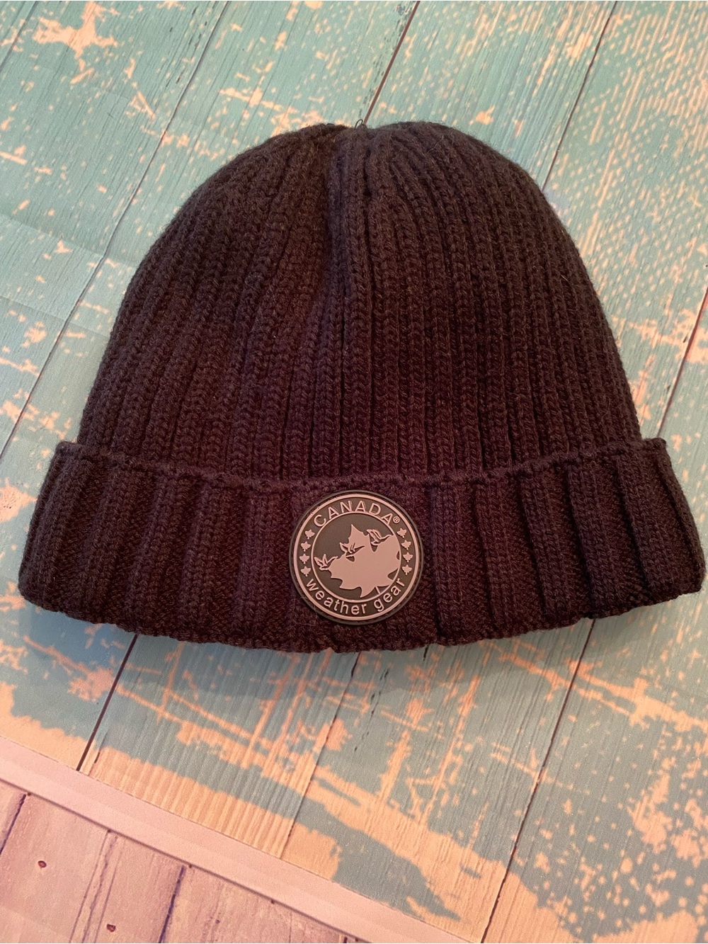 Canada Weather Gear Black Knit Beanie